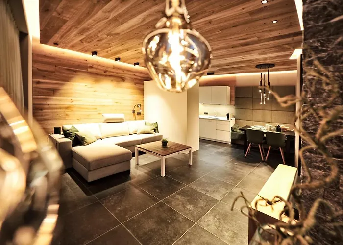 アパート Alpiner Glam Penthouse In Der Residenz Silvretta ゼー