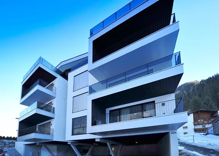 アパート Alpiner Glam Penthouse In Der Residenz Silvretta ゼー