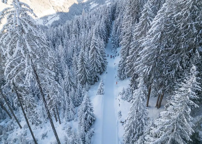 Alpiner Glam Penthouse In Der Residenz Silvretta アパート *