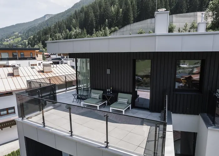 Alpiner Glam Penthouse In Der Residenz Silvretta ゼー