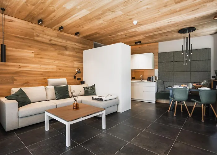 アパート Alpiner Glam Penthouse In Der Residenz Silvretta *